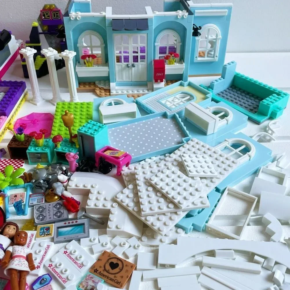 Mega Bloks/Construx 2-in-1 Home Slumber Party Patisserie Ballet Recital Cook-Off
